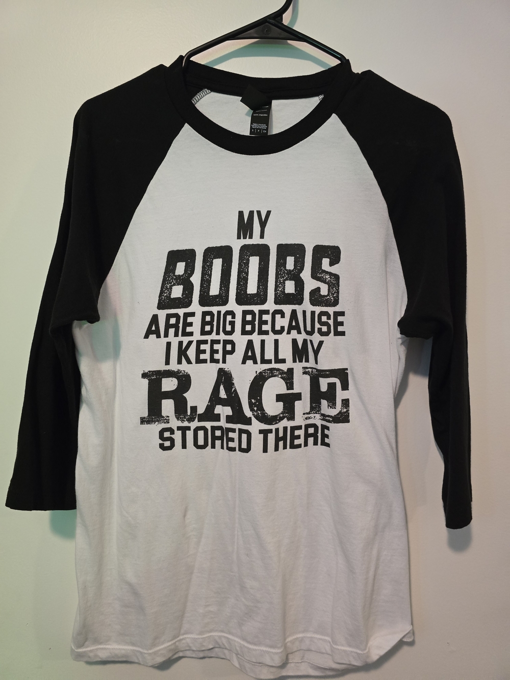 Women's Funny Graphic 3/4 Sleeve Tee